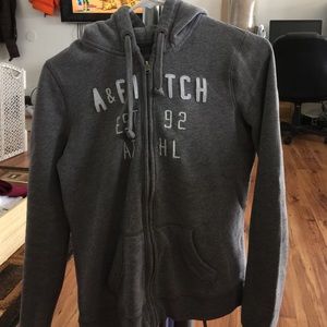 Abercrombie & Fitch zipper down hoodie