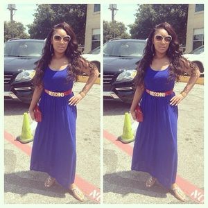 Cute blue Maxi Dress
