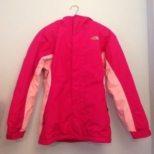 North Face Pink Ski Jacket