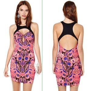 Nasty Gal Reverse Night Hunt Dress