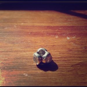 Pandora charm, soft pink