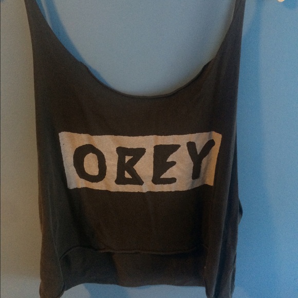 Obey tank top