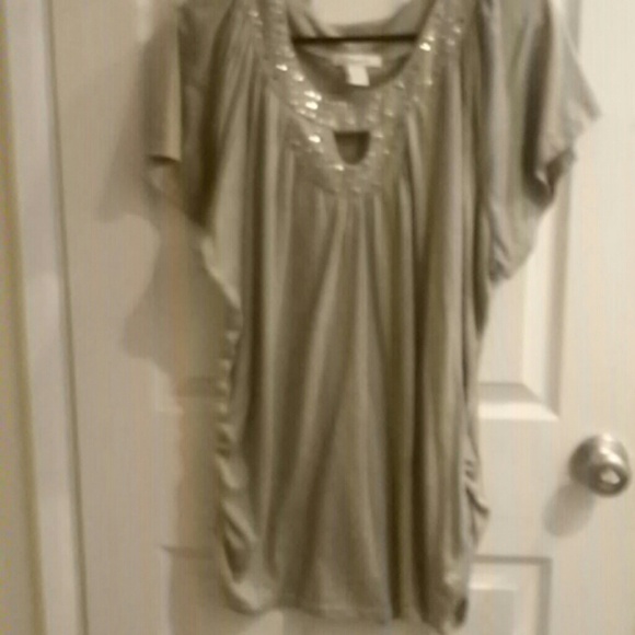 Olive green blouse