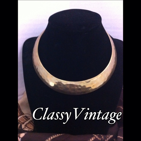 boutique Jewelry - Modern brass collar