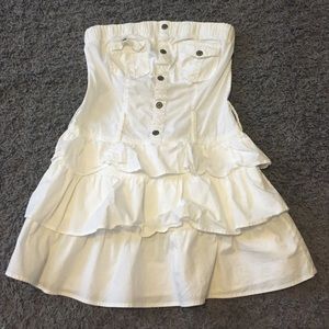 A white dress from debs