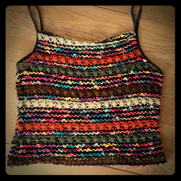 EYE CANDY Tops - Velour Crop Top