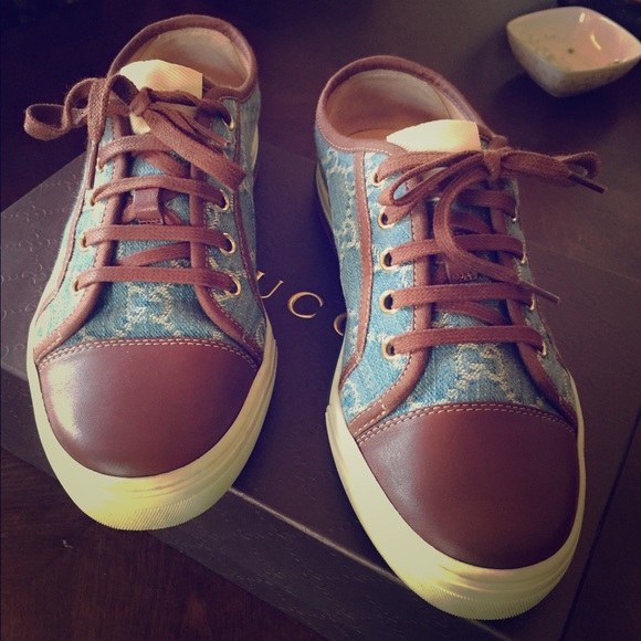 Gucci authentic sneakers worn twice