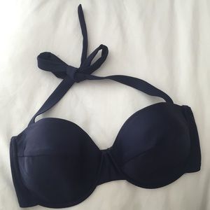 Jcrew Swimsuit top. Navy. Size 34-D.