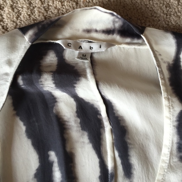 CAbi tunic silk cocoon top - Picture 2 of 3