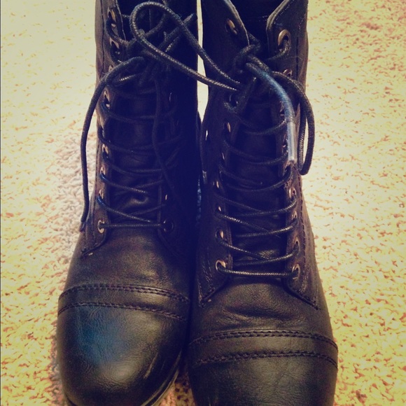 Black boots