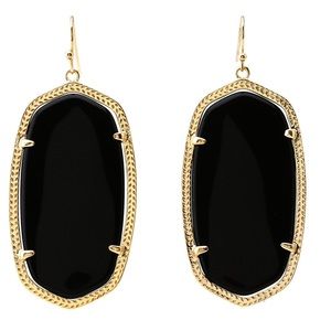 Kendra Scott Danielle Black Earrings