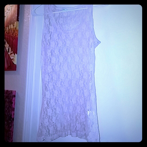 White Lace Top