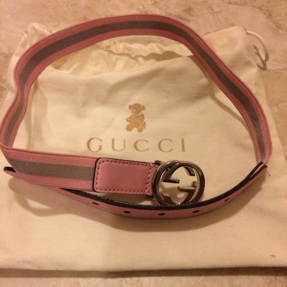Gucci girls belt