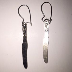 Knife Earrings