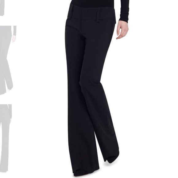 Alice + Olivia Pants - Alice + Olivia black dress pants w leather lining