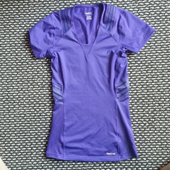 Purple Reebok Easytone Workout Shirt!