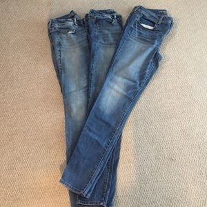 Skinny high rise jegging bundle