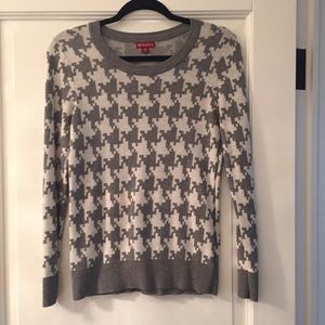 Grey and white Sweater