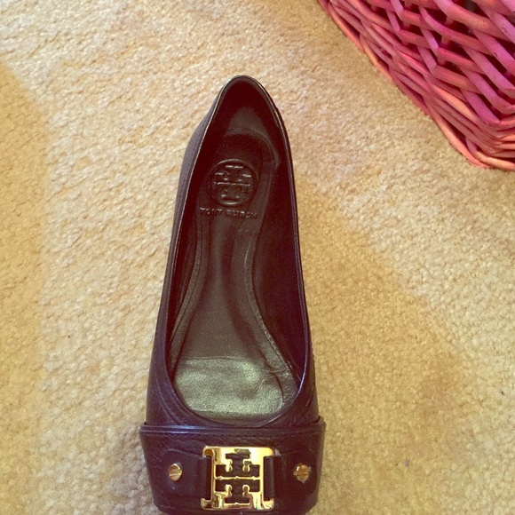 Tory Burch flats only worn a couple times!