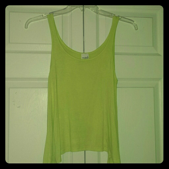 Yellow tank
