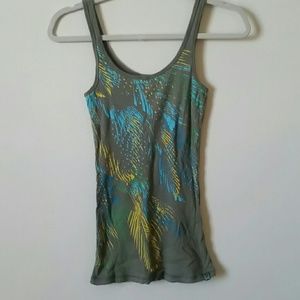 Colorful distressed tank