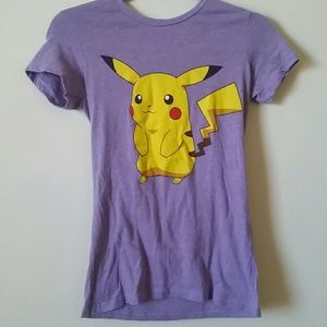 Purple Pikachu shirt