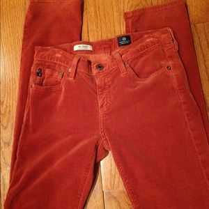 AG Jeans - Anthro Stevie Slim Straight Cords