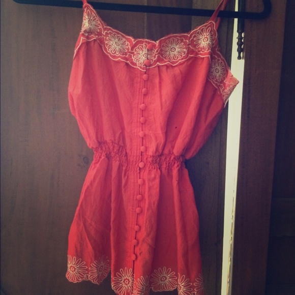 Cute floral summer blouse