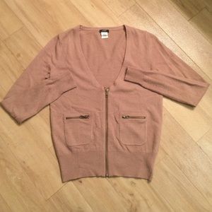 J. Crew Zip-up Cardigan