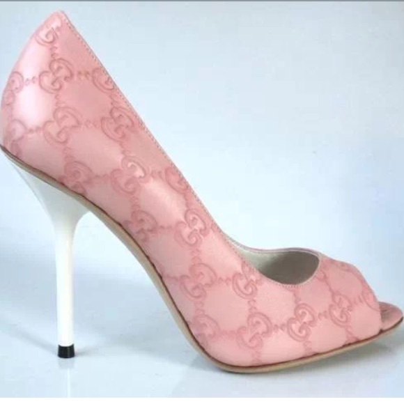 Gucci Guccissima nappa leather upper rose clr 37.5