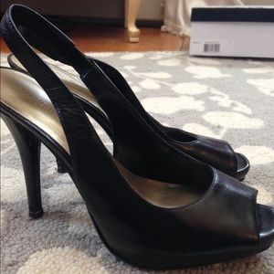 Black Nine West heels
