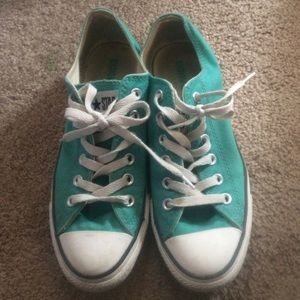 Teal Converses