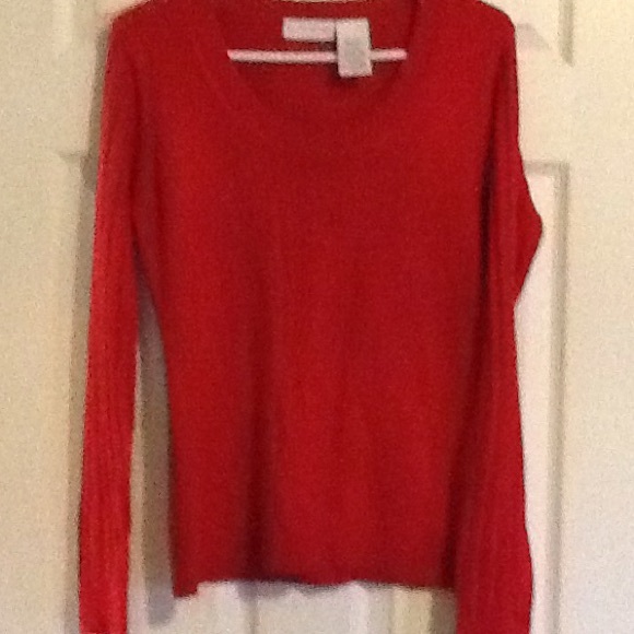 Red sweater