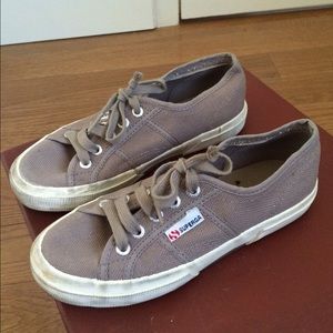 Taupe Superga sneakers