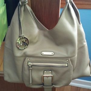 Michael kors leather handbag