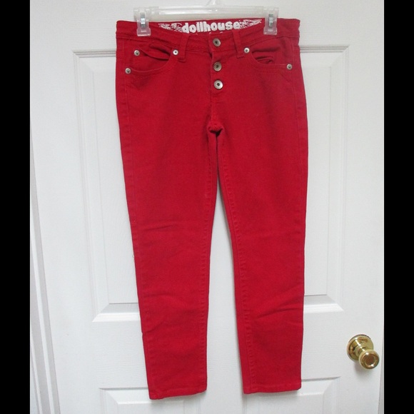 TRADED. Red Dollhouse Brand Jeans