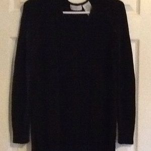 Soft light weight sparking black sweater