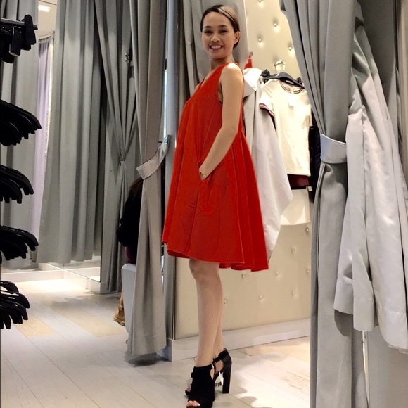 H&M Organge Dress - Picture 2 of 2