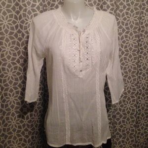 FOR @ wlkilgore32 White crinkle shirt