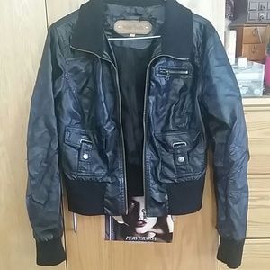Leather jacket