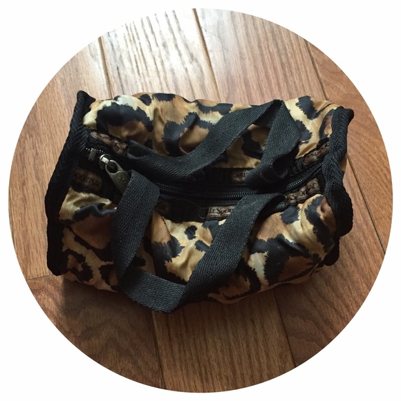 LeSportsac Leopard Makeup and Toiletry Bag