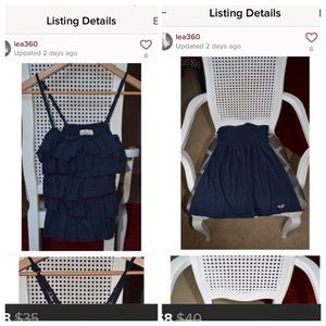 Bundle 💋💋 2 Hollister tops