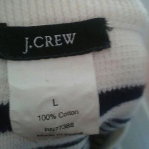 J crew sailor sweater