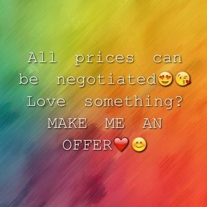 All prices are negotiable:) send me an offer!