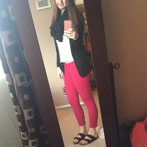 Dark pink A&F skinnies!