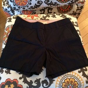 J. Crew 100% Cotton Broken-in Navy Chino Shorts 5"