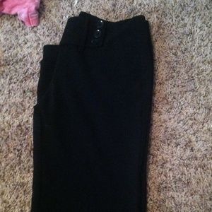 Black slacks