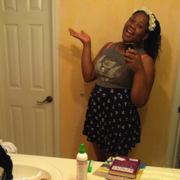 A sailor anchor skater skirt - Picture 2 of 2