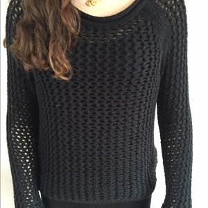 HM Black Knit Sweater
