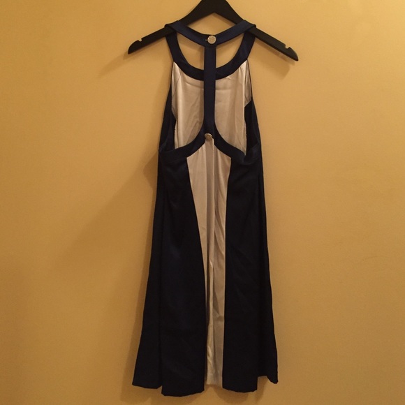 Debra Rodman blue and silver wetsuit dress - Picture 2 of 4